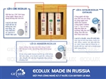 Máy Lọc Nước Dưới Chậu Rửa Nano Geyser Ecolux / Nhập Khẩu 100 % Liên Bang Nga